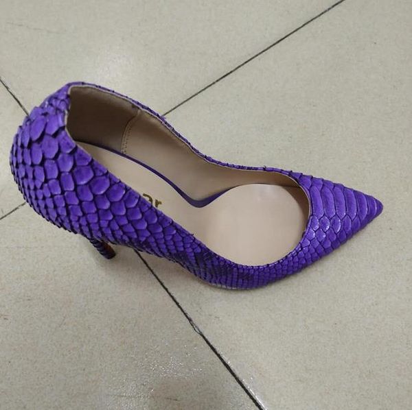 fashion designer 8.5cm 10cm 12cm pumps purple black white grey red bottom high heels pointed snake pattern dress shoes size 35-46
fashion designer 8.5cm 10cm 12cm pumps purple black white grey red bottom high heels pointed snake pattern dress shoes size 35-46