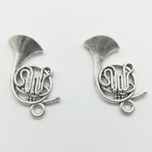100pcs horn antique silver charms pendants jewelry diy necklace bracelet earrings accessories 23x16mm customize generation delivery, Bronze;silver
100pcs horn antique silver charms pendants jewelry diy necklace bracelet earrings accessories 23x16mm customize generation delivery, Bronze;silver