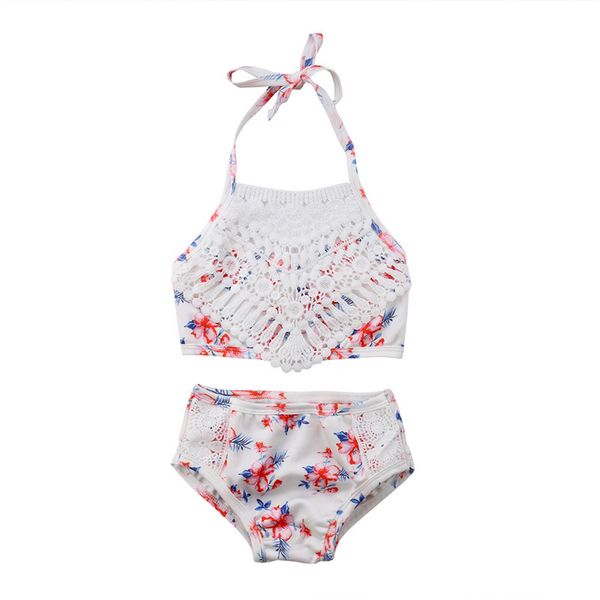 bikini set baby girl 2 piece set lace flower swimsuit sleeveless shirt + shorts summer water park new swimsuit 2-5 years old, White
bikini set baby girl 2 piece set lace flower swimsuit sleeveless shirt + shorts summer water park new swimsuit 2-5 years old, White