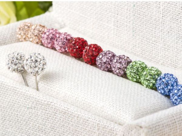 full rhinestone for the ball s925 silver stud 7 colors anti-allergy simple shiny earrings 6mm and 8mm women jewelry, Golden;silver
full rhinestone for the ball s925 silver stud 7 colors anti-allergy simple shiny earrings 6mm and 8mm women jewelry, Golden;silver