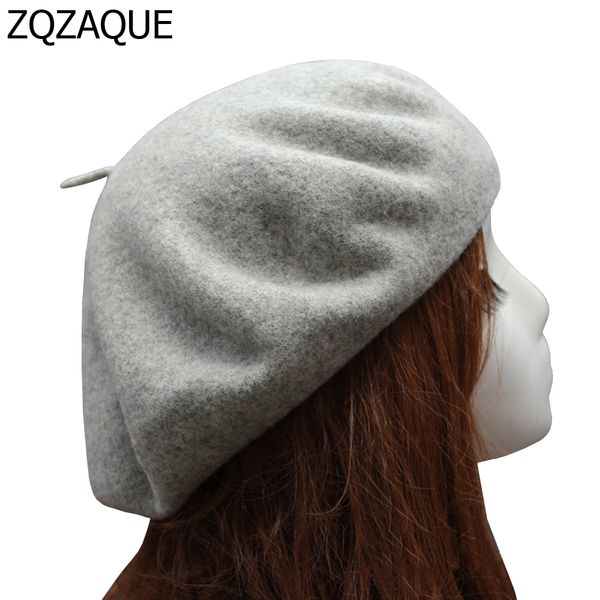 simple 23 colors elastic warm wool beret hats for women casual berets forest style painter caps candy solid fedoras lady gifts, Blue;gray
simple 23 colors elastic warm wool beret hats for women casual berets forest style painter caps candy solid fedoras lady gifts, Blue;gray
