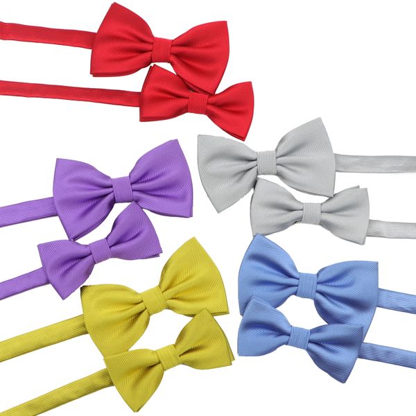 solid colorful bowtie set classic cute family two folds butterfly party dinner wedding design cute bow tie accessory gift, Black;blue
solid colorful bowtie set classic cute family two folds butterfly party dinner wedding design cute bow tie accessory gift, Black;blue