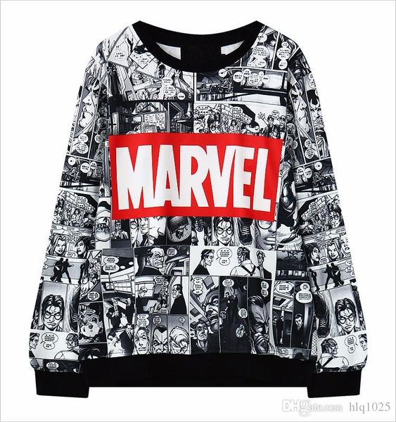 2016 women's hoodies marvel moletom hoodie sweatshirt tracksuit harajuku black female sweatwear ing
2016 women's hoodies marvel moletom hoodie sweatshirt tracksuit harajuku black female sweatwear ing