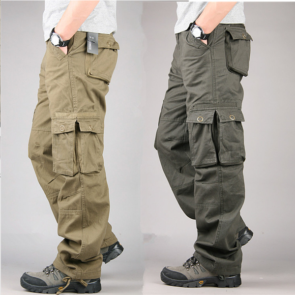 men's cargo pants cotton casual long trousers new 2019 plus multi pocket pantalon homme men fashion tactical pants men, Black
men's cargo pants cotton casual long trousers new 2019 plus multi pocket pantalon homme men fashion tactical pants men, Black