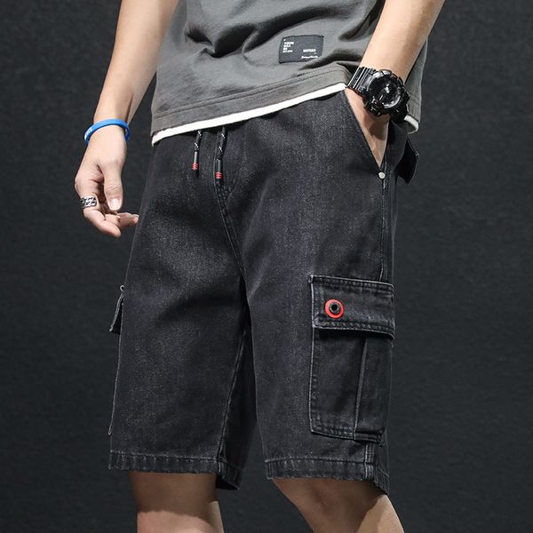 denim men's short pants outdoors climbing hiking trekking camping training fishing loose casual straight breeches black shorts, Brown;gray
denim men's short pants outdoors climbing hiking trekking camping training fishing loose casual straight breeches black shorts, Brown;gray