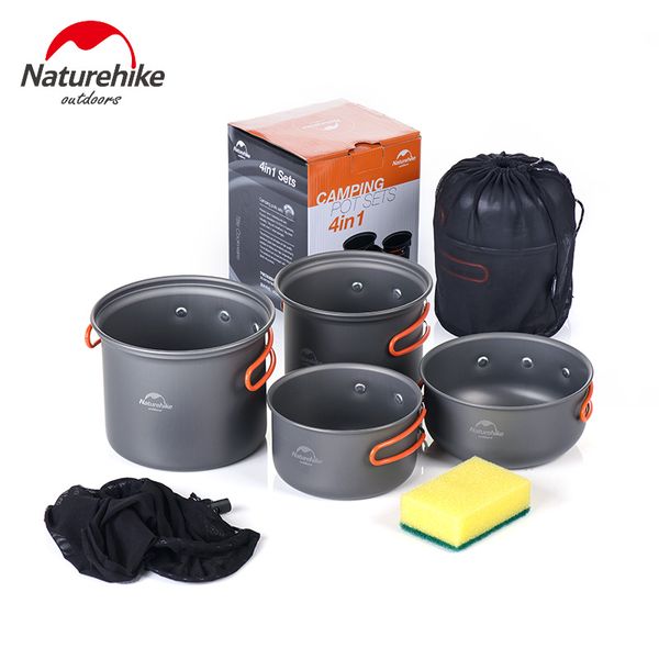 naturehike camping cookware 3 person hiking pot family dinner folding pots sets lightweight picnic pot pans aluminum alloy
naturehike camping cookware 3 person hiking pot family dinner folding pots sets lightweight picnic pot pans aluminum alloy