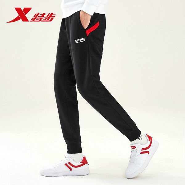 881329639239 xtep men's running pants trousers autumn new fashion knit casual sport pants, Black;blue
881329639239 xtep men's running pants trousers autumn new fashion knit casual sport pants, Black;blue