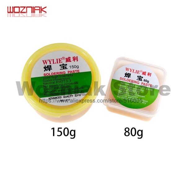 wylie 80g/150g scaling solder paste welding oil maintenance welding must be necessary lead-soldering agent
wylie 80g/150g scaling solder paste welding oil maintenance welding must be necessary lead-soldering agent
