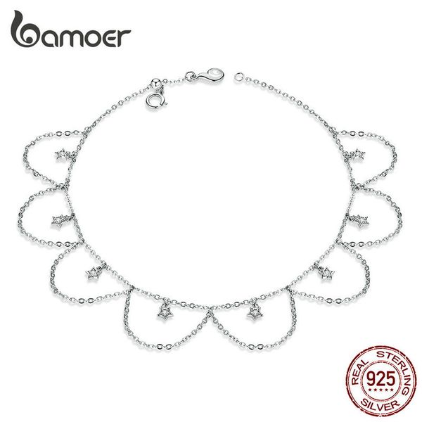 bamoer silver 925 chain anklet flower chain bracelet for foot 925 sterling silver leg jewelry fine jewelry accessoreis bst002 cx200704, Red;blue
bamoer silver 925 chain anklet flower chain bracelet for foot 925 sterling silver leg jewelry fine jewelry accessoreis bst002 cx200704, Red;blue