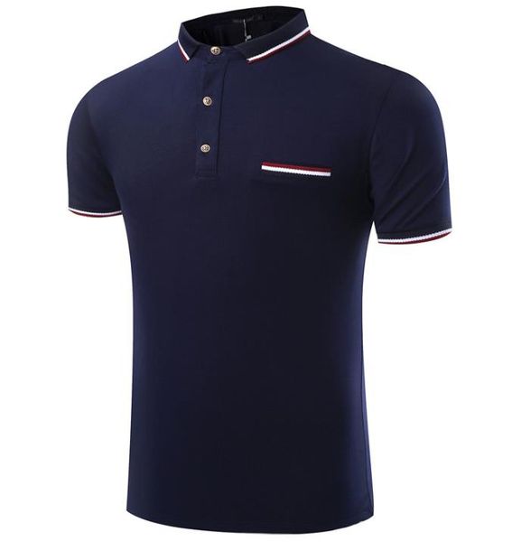 2019 new summer lapel cotton pullover men's short-sleeved slim sports casual youth popular two-color shirt, White;black
2019 new summer lapel cotton pullover men's short-sleeved slim sports casual youth popular two-color shirt, White;black
