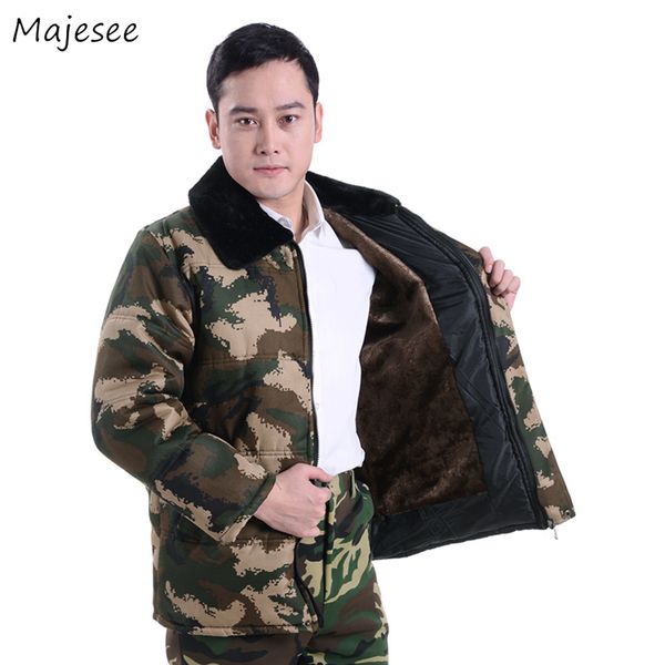 parkas men winter thicker large size warm turn-down collar outerwear mens pockets leisure simple camouflage coats, Black
parkas men winter thicker large size warm turn-down collar outerwear mens pockets leisure simple camouflage coats, Black