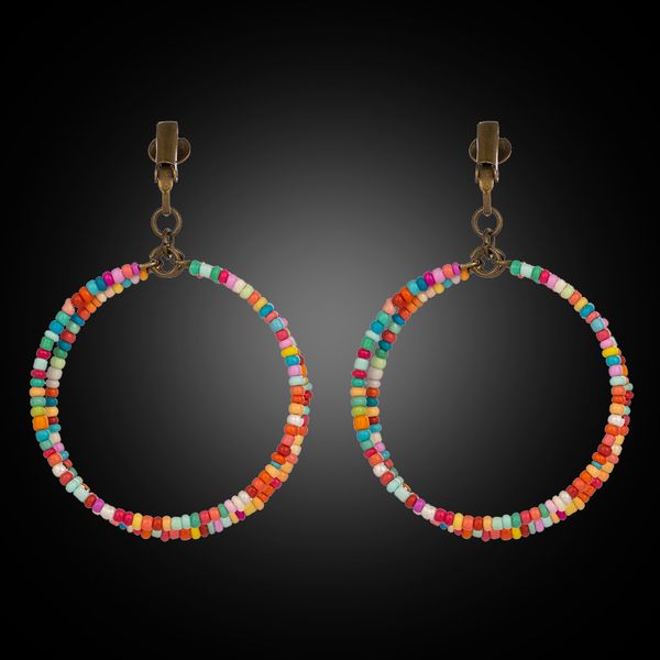 new colorful hanging ear clip earrings for women fashion resin beads dangle earrings jewelry double two round circle earring, Silver
new colorful hanging ear clip earrings for women fashion resin beads dangle earrings jewelry double two round circle earring, Silver