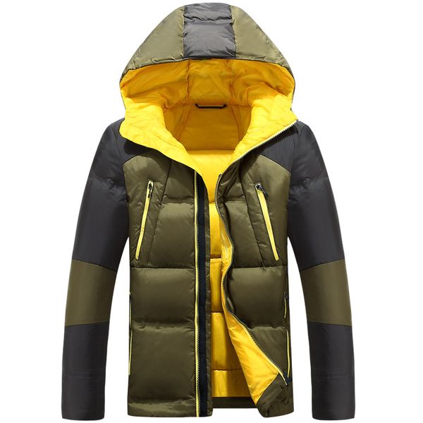 2020 90% white duck down jacket men coat snow parkas male warm brand clothing winter down jacket outerwear doudoune, Black
2020 90% white duck down jacket men coat snow parkas male warm brand clothing winter down jacket outerwear doudoune, Black