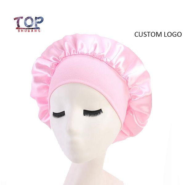 custom single layer nursing satin bonnet women silky bonnet high elastic band hair cover comfortable night sleep
custom single layer nursing satin bonnet women silky bonnet high elastic band hair cover comfortable night sleep