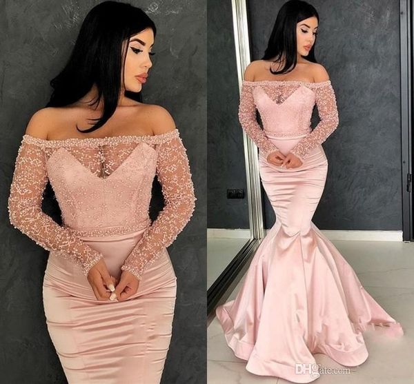 new rose pink off the shoulder evening dresses 2019 long sleeves prom gowns see through with beadings pageant dresses bc0324, Black;red
new rose pink off the shoulder evening dresses 2019 long sleeves prom gowns see through with beadings pageant dresses bc0324, Black;red