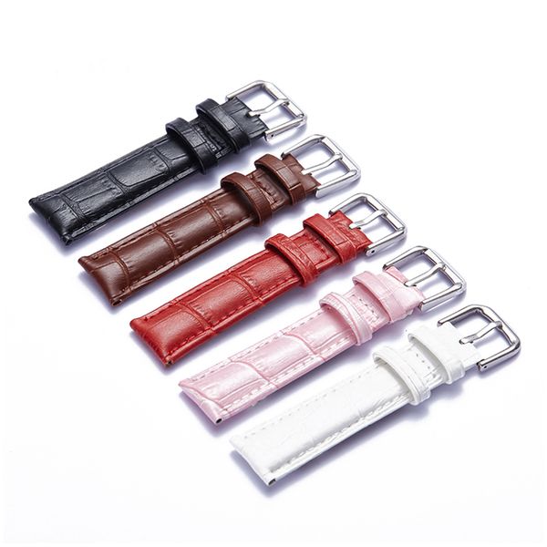 genuine leather watchband straps with stainless steel buckle watch accessories for size in 12 14 16 18 19 20 21 22 24 mm, Black;brown
genuine leather watchband straps with stainless steel buckle watch accessories for size in 12 14 16 18 19 20 21 22 24 mm, Black;brown