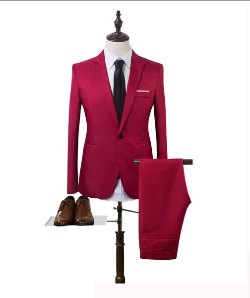 new designs coat pant suit men solid color wedding tuxedos for men slim fit mens suits fashion (jackets+pants), White;black
new designs coat pant suit men solid color wedding tuxedos for men slim fit mens suits fashion (jackets+pants), White;black
