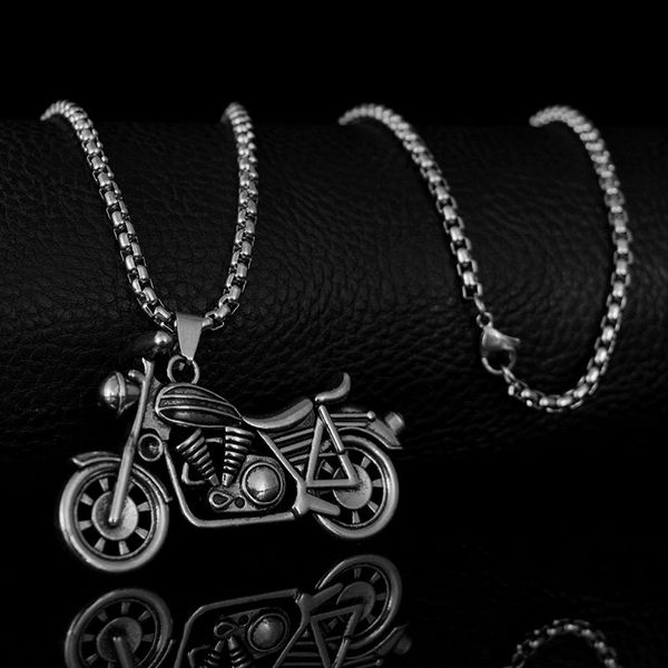 wukaka hip hop cool locomotive motorcycle pendant necklace chain for boy hip hop pendants men's necklace man jewelry, Silver
wukaka hip hop cool locomotive motorcycle pendant necklace chain for boy hip hop pendants men's necklace man jewelry, Silver