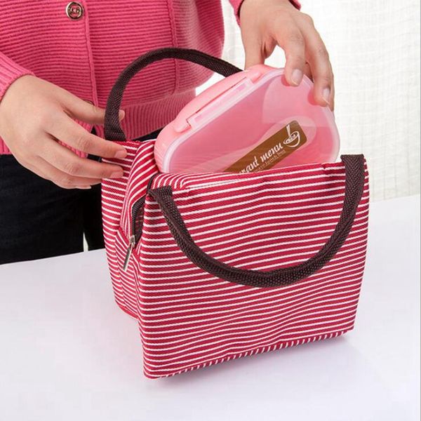 leisure women portable lunch bag canvas stripe insulated cooler bags thermal food picnic lunch bags kids lunch box bag tote
leisure women portable lunch bag canvas stripe insulated cooler bags thermal food picnic lunch bags kids lunch box bag tote