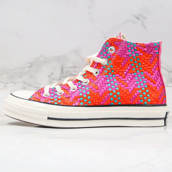 2020 new color woven canvas shoes hand-woven high-pink red purple 1970s women casual skateboard shoes 35-39
2020 new color woven canvas shoes hand-woven high-pink red purple 1970s women casual skateboard shoes 35-39