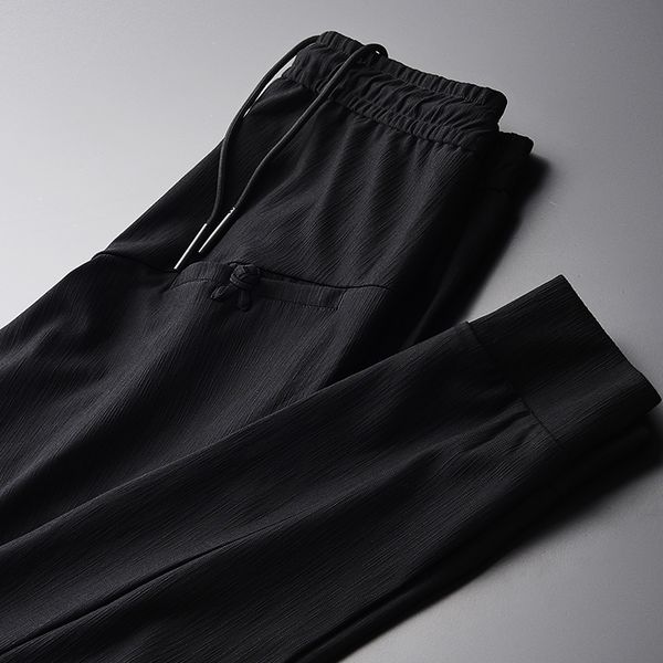 new man pants spring new drawstring waist fashionable skinny pants men plus size 4xl draping cutting men's trousers, Black
new man pants spring new drawstring waist fashionable skinny pants men plus size 4xl draping cutting men's trousers, Black