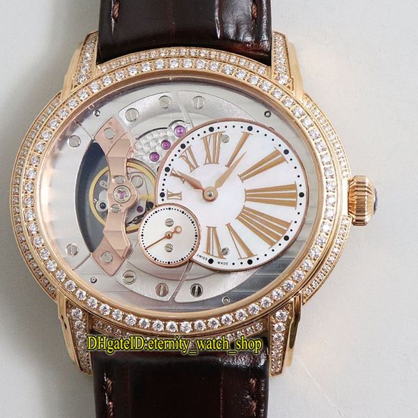 v9 top версия джеймс millenary 15350 77247 скелет коммутируемого cal.4101 автоматическая мужские часы rose gold diamonds case кожаный ремешо, Slivery;brown
v9 top версия джеймс millenary 15350 77247 скелет коммутируемого cal.4101 автоматическая мужские часы rose gold diamonds case кожаный ремешо, Slivery;brown