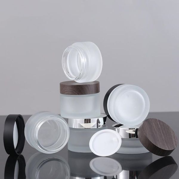 30g 50g frosted glass refillable ointment bottles empty cosmetic jar pot eye shadow face cream container f3650
30g 50g frosted glass refillable ointment bottles empty cosmetic jar pot eye shadow face cream container f3650