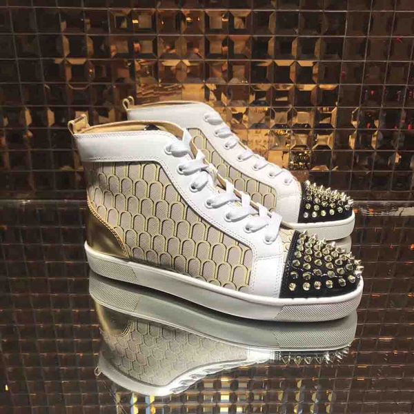 perfect quality high rantus orlato red bottom sneakers shoes men women outdoor casual walking shoes many colors leather style,eu35-46, Black 
perfect quality high rantus orlato red bottom sneakers shoes men women outdoor casual walking shoes many colors leather style,eu35-46, Black