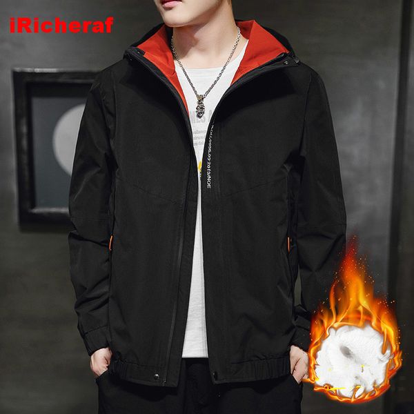 iricheraf zip up мужчины зимы куртки бархата способа пригонки пальто мужской повседневный baseball бомбардировщик одежда мужская шинель плюс, Black;brown
iricheraf zip up мужчины зимы куртки бархата способа пригонки пальто мужской повседневный baseball бомбардировщик одежда мужская шинель плюс, Black;brown
