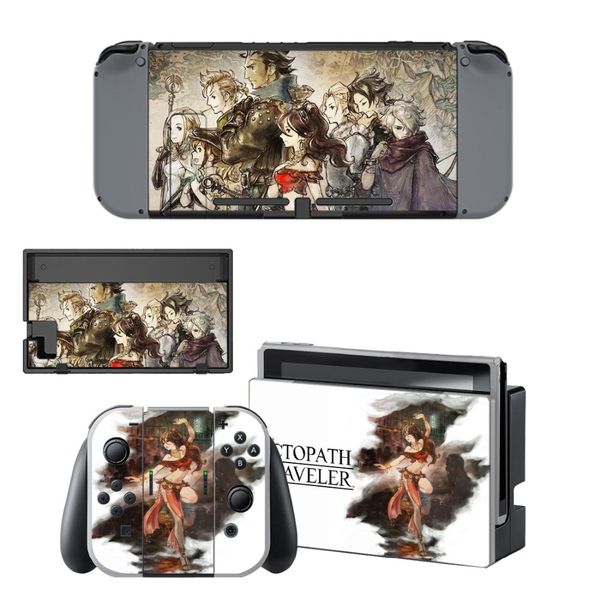 nintend switch vinyl skins sticker for nintendo switch console and controller skin set - octh traveler
nintend switch vinyl skins sticker for nintendo switch console and controller skin set - octh traveler