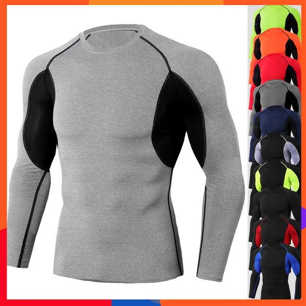 boussac compression shirts rashgard men long sleeve bodybuilding mesh sport shirt running t-shirt fitness dry fit gym t shirt, Black;blue
boussac compression shirts rashgard men long sleeve bodybuilding mesh sport shirt running t-shirt fitness dry fit gym t shirt, Black;blue
