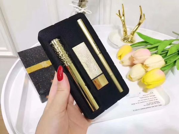 3pcs/set makeup set palette mascara +matte lipstick+eyeliner 2 styles 3 in 1 cosmetics dhl +gift
3pcs/set makeup set palette mascara +matte lipstick+eyeliner 2 styles 3 in 1 cosmetics dhl +gift