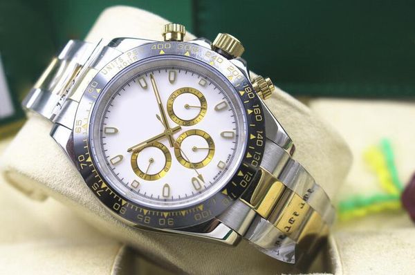 factory supplier 116610 sapphire 40mm black ceramic bezel automatic mens men's watch watches no chronograph white dial, Slivery;brown
factory supplier 116610 sapphire 40mm black ceramic bezel automatic mens men's watch watches no chronograph white dial, Slivery;brown