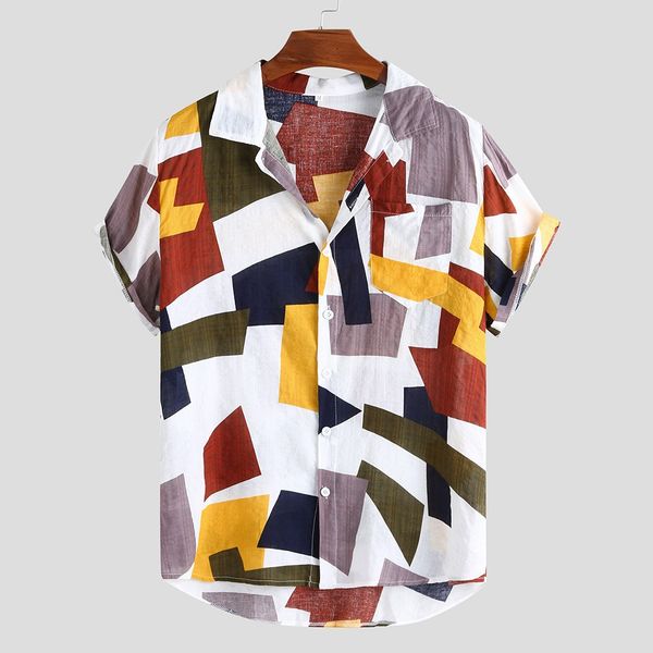 summer mens shirts hawaiian fashion plaid printed loose short sleeve buttons casual and blouse chemise hawaiienne camisa, White;black
summer mens shirts hawaiian fashion plaid printed loose short sleeve buttons casual and blouse chemise hawaiienne camisa, White;black