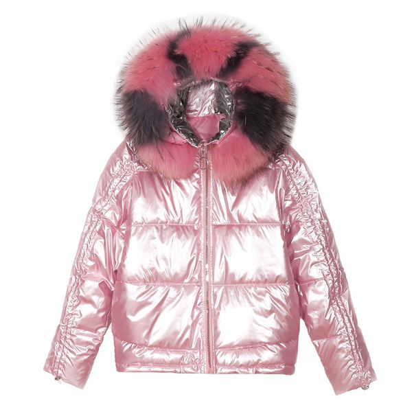 winter thick warm bright down jacket for women hooded cotton padded coat with artificial fur collar outwear, Black
winter thick warm bright down jacket for women hooded cotton padded coat with artificial fur collar outwear, Black