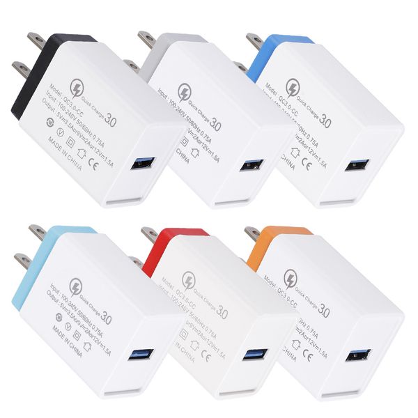 portable qc3.0 fast single port usb wall charger adapter eu us plug for samsung iphone creative design high quality
portable qc3.0 fast single port usb wall charger adapter eu us plug for samsung iphone creative design high quality