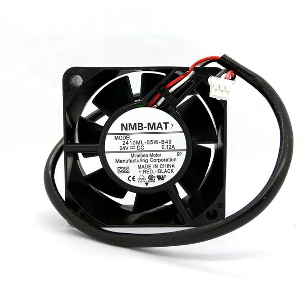new original nmb 2410ml-05w-b49 g06 dc24v 0.12a 60x60x25mm 6cm 3lines alarm signal inverter cooling fan
new original nmb 2410ml-05w-b49 g06 dc24v 0.12a 60x60x25mm 6cm 3lines alarm signal inverter cooling fan