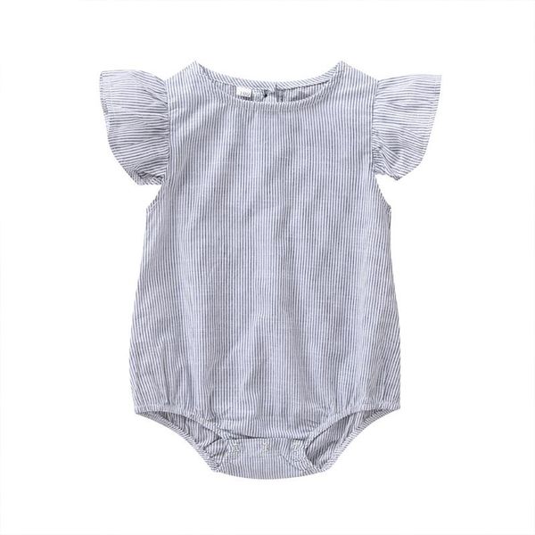 0-24m baby girls romper summer infant baby girls sleeveless stripe bodysuit toddler kids sleeve casual rompers clothes #lr1, Blue
0-24m baby girls romper summer infant baby girls sleeveless stripe bodysuit toddler kids sleeve casual rompers clothes #lr1, Blue