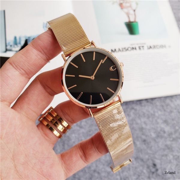 fashion brand women dress watches rose gold watch female quartz movement casual nice designer watch stainless steel mesh band waterproof, Slivery;brown
fashion brand women dress watches rose gold watch female quartz movement casual nice designer watch stainless steel mesh band waterproof, Slivery;brown