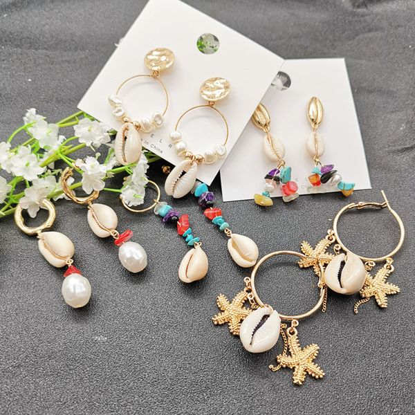 jcymong new design shell earrings for women luxury big simulated pearls pendant earrings long tassel statement jewelry, Silver
jcymong new design shell earrings for women luxury big simulated pearls pendant earrings long tassel statement jewelry, Silver