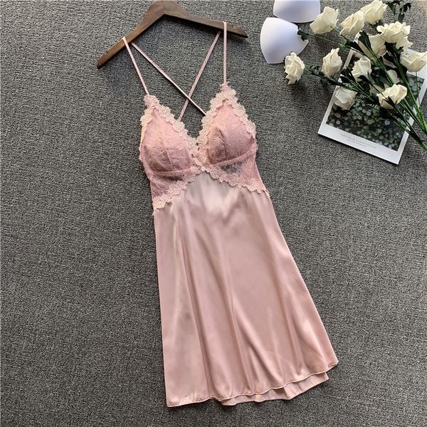 backless spaghetti strap nightdress women sleepwear satin nightgown intimate lingerie nightwear lace patchwork bathrobe, Black;red
backless spaghetti strap nightdress women sleepwear satin nightgown intimate lingerie nightwear lace patchwork bathrobe, Black;red