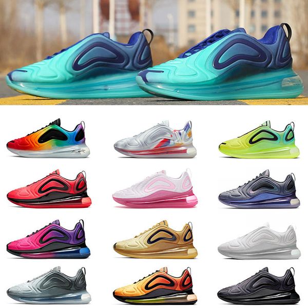 

cushion shoes kpu og triple-s black northern lights neon men women sea forest sunset sunrise mens designer trainers outdoor sports sneakers