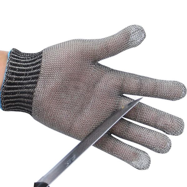 1 pcs cut-resistant protective gloves stainless steel gloves mountaineering wire butcher anti-cutting, Black
1 pcs cut-resistant protective gloves stainless steel gloves mountaineering wire butcher anti-cutting, Black