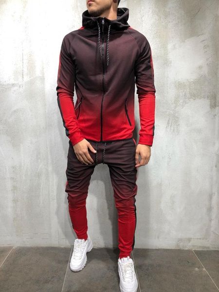 2018 new style fashion men's solid set zipper with pocket bottoms jogging joggers gym patchwork slim fit, Gray
2018 new style fashion men's solid set zipper with pocket bottoms jogging joggers gym patchwork slim fit, Gray