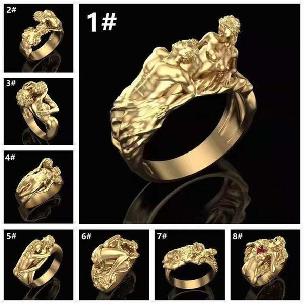 fashion gold color love rings punk viking fall in love men and women couple ring adam eve lovers jewelry gifts z4p947, Golden;silver
fashion gold color love rings punk viking fall in love men and women couple ring adam eve lovers jewelry gifts z4p947, Golden;silver