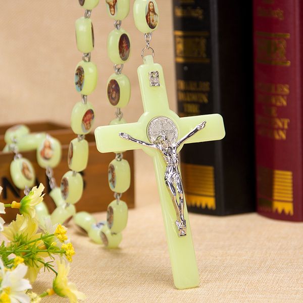new cross pendant goddess pope trendy long dark green glow 125cm rosary necklace for16mm beads mens&women fashion, Silver
new cross pendant goddess pope trendy long dark green glow 125cm rosary necklace for16mm beads mens&women fashion, Silver