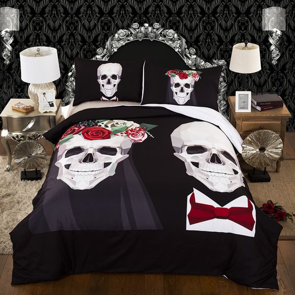 3d skull bedding sets size plaid duvet cover with pillow case bed europe style cool unique wedding skull bedding
3d skull bedding sets size plaid duvet cover with pillow case bed europe style cool unique wedding skull bedding
