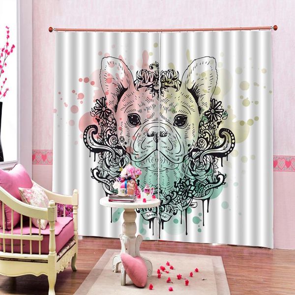 dog head curtains kids curtain 3d window curtain bedroom drapes cortina customized size
dog head curtains kids curtain 3d window curtain bedroom drapes cortina customized size