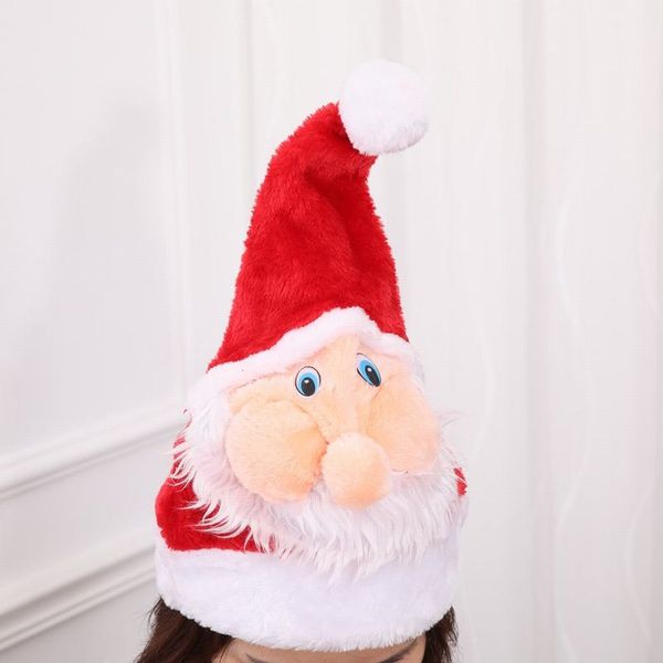 1pcs christmas hats caps santa claus shape xmas short plush velvet adault kids children cap gift new year cap decoration
1pcs christmas hats caps santa claus shape xmas short plush velvet adault kids children cap gift new year cap decoration