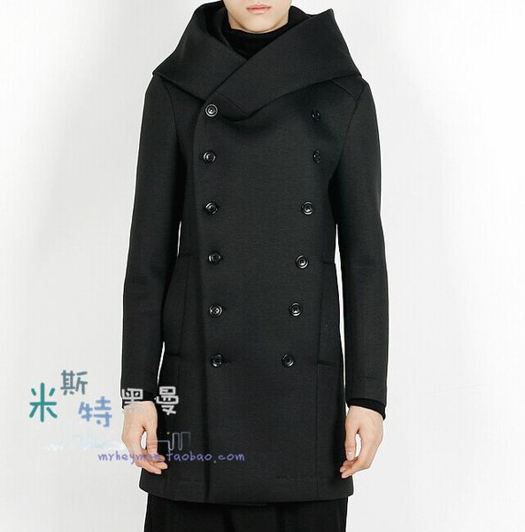 2018 new men and women's medium and long double-breasted space cotton overcoat, wizard's hat, space cotton windbreaker jacket, Tan;black
2018 new men and women's medium and long double-breasted space cotton overcoat, wizard's hat, space cotton windbreaker jacket, Tan;black